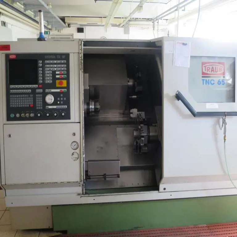 CNC-Schrägbettdrehmaschine Traub TNC 65