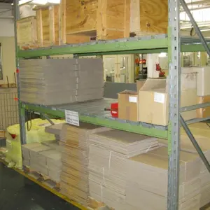 2 pallet shelving units