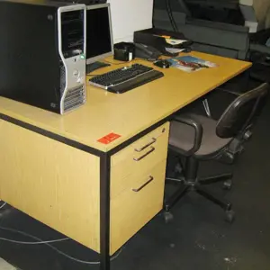 3 desks