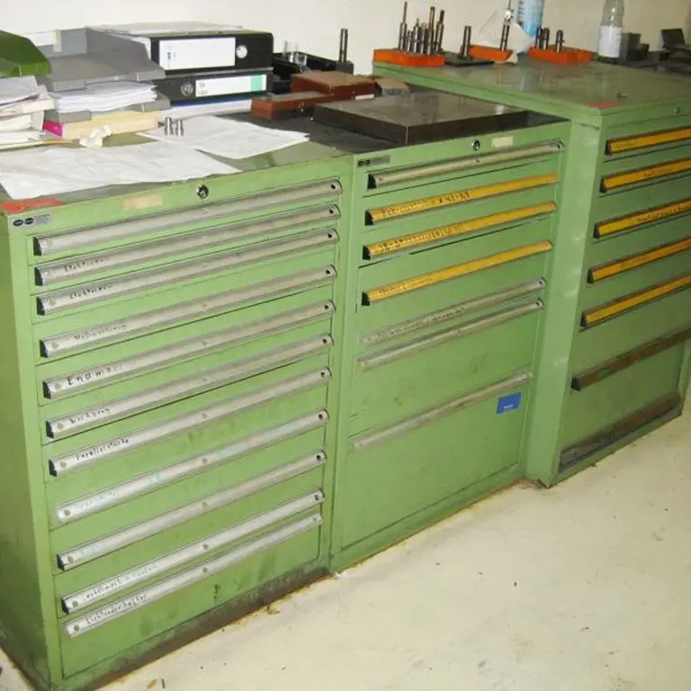 2 steel tool cabinets