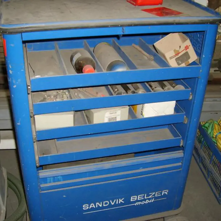 Werkzeugwagen Sandvik