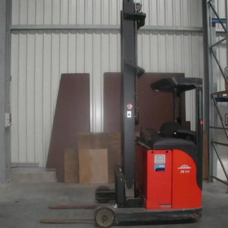 Schubmaststapler Linde R 14