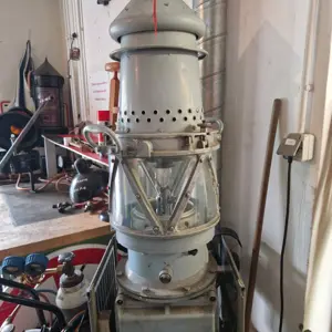 Historic gas lanterns from the port area