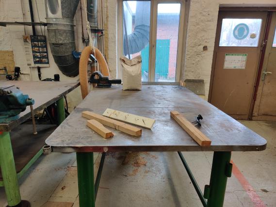 Working ship (direction finding boat) "Deepenschriewer IV" <br>and living barge "WS 3"-2