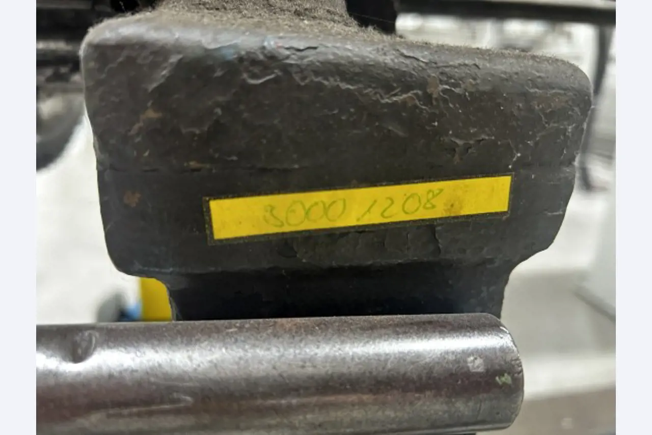 Working ship (direction finding boat) "Deepenschriewer IV" <br>and living barge "WS 3"-3