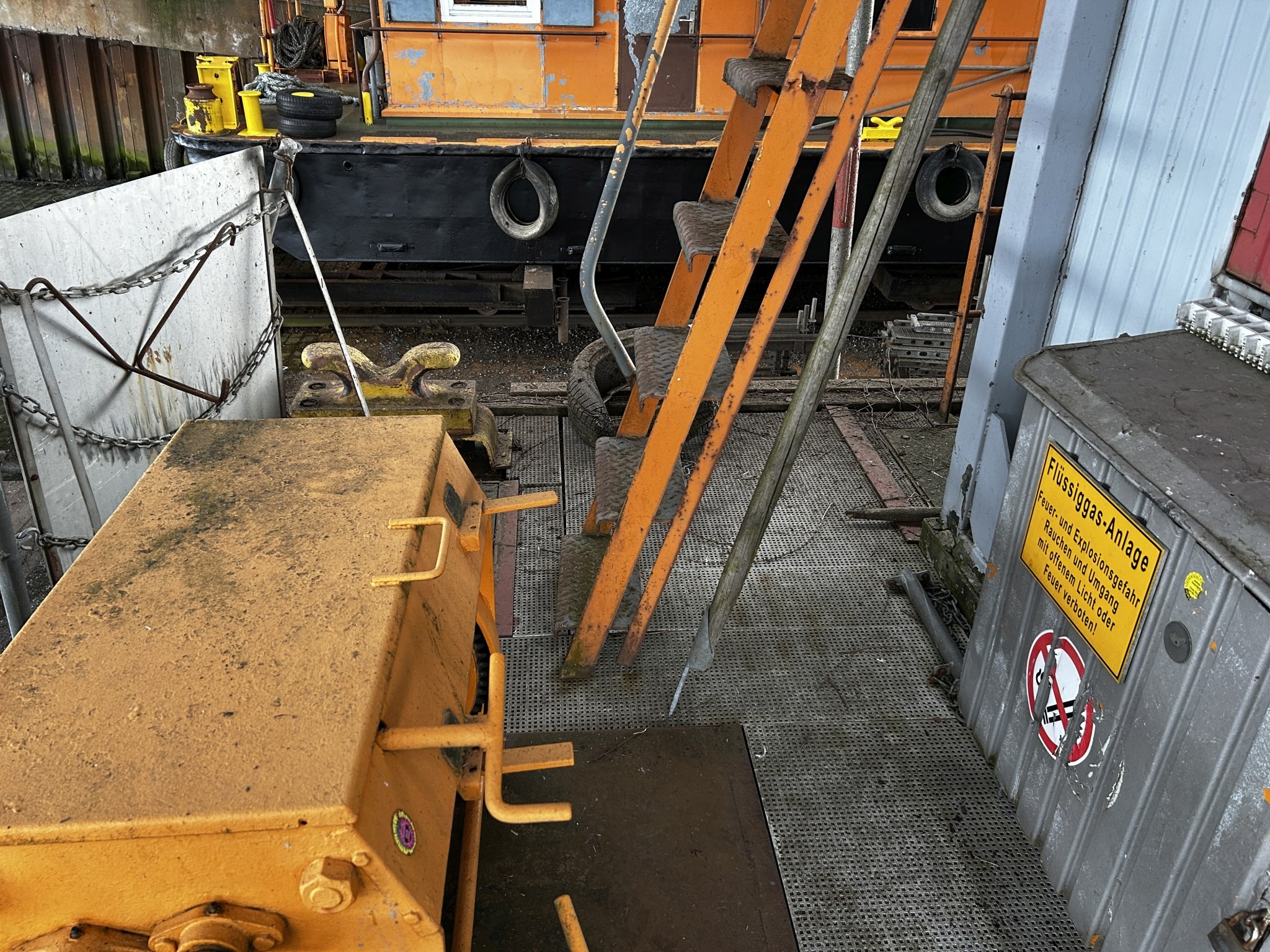 Technical equipment from the port environment-18