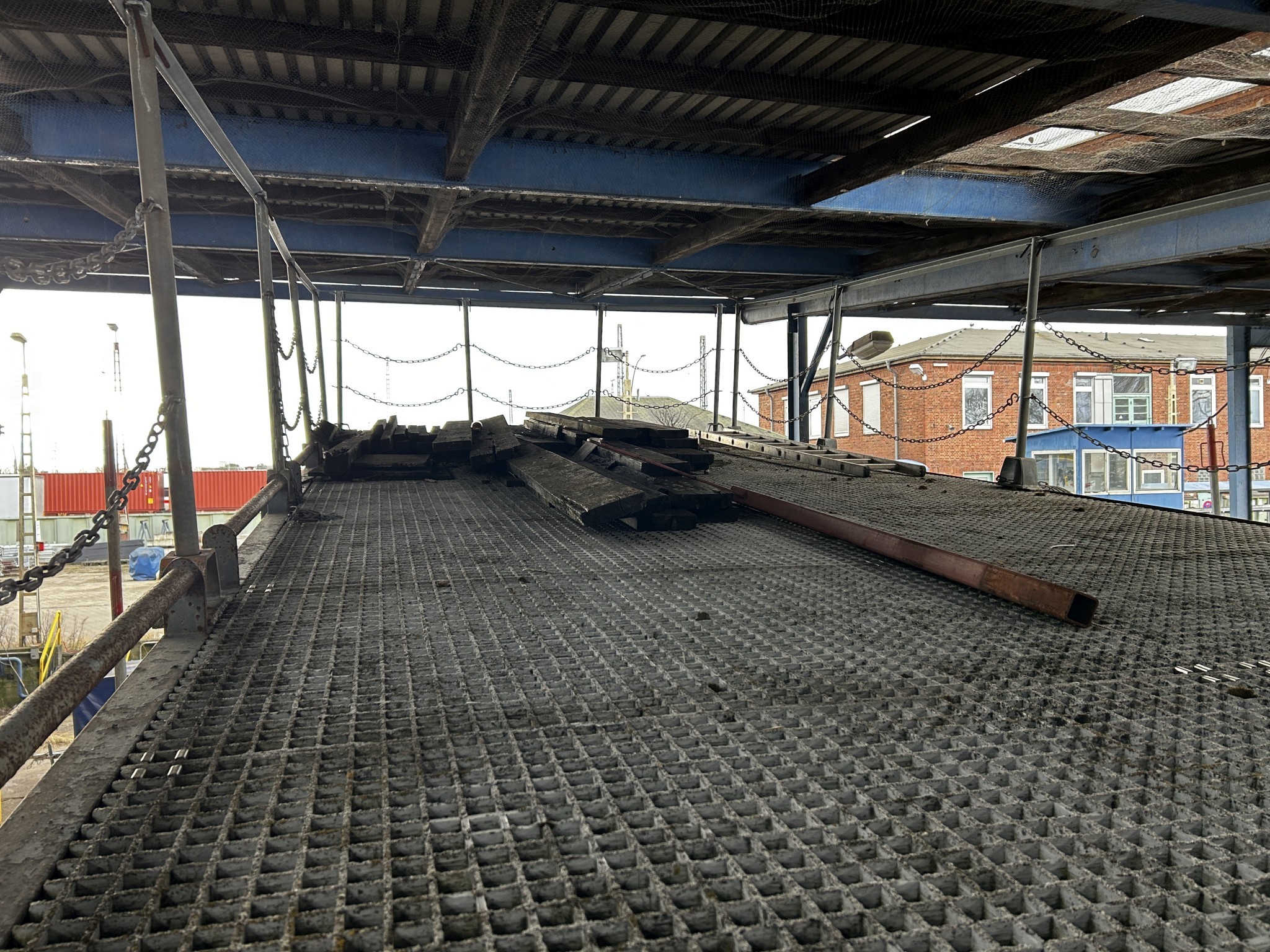 Technical equipment from the port environment-33