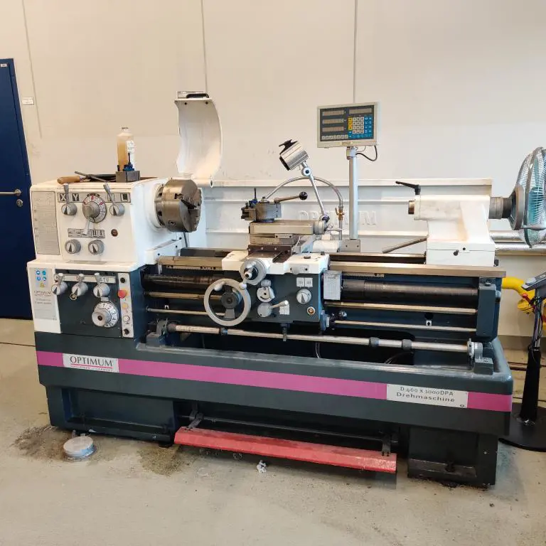 L + Z Drehmaschine Optimum D 460 x 1000 DPA