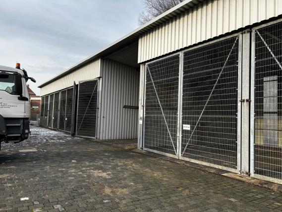 Working ship (direction finding boat) "Deepenschriewer IV" <br>and living barge "WS 3"-4