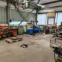 thumbnail-Gepflegte Holzbearbeitungsmaschinen, Absauganlagen und Handarbeitsgeräte einer Holzwerkstatt/ Hafen-10