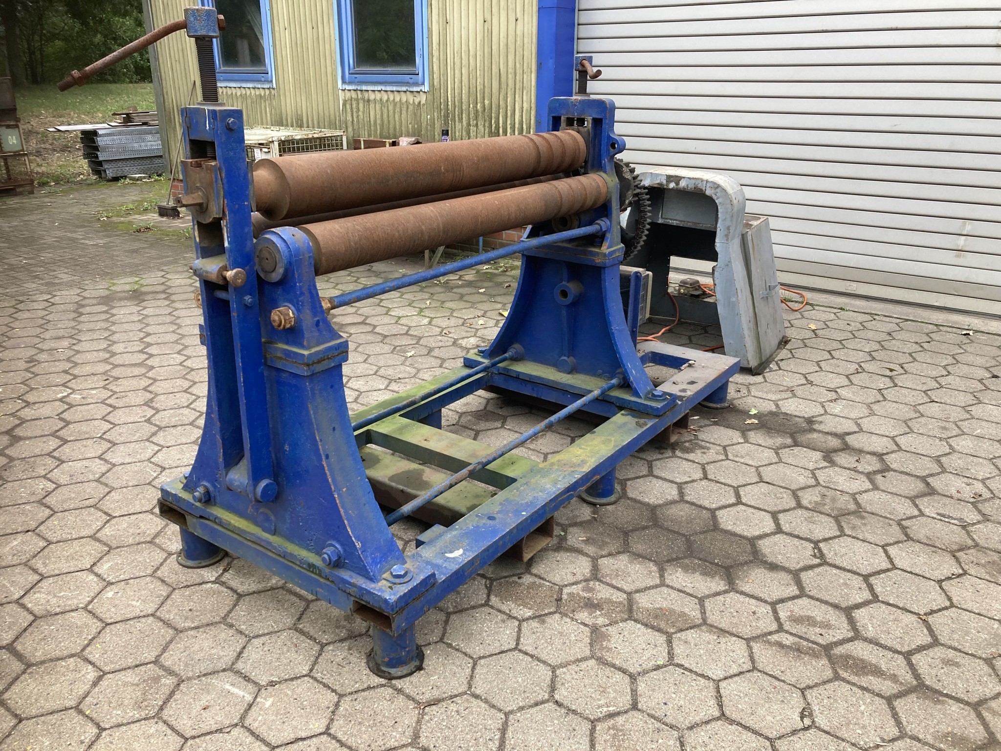 Various workshop equipment and vehicles from the port area-1