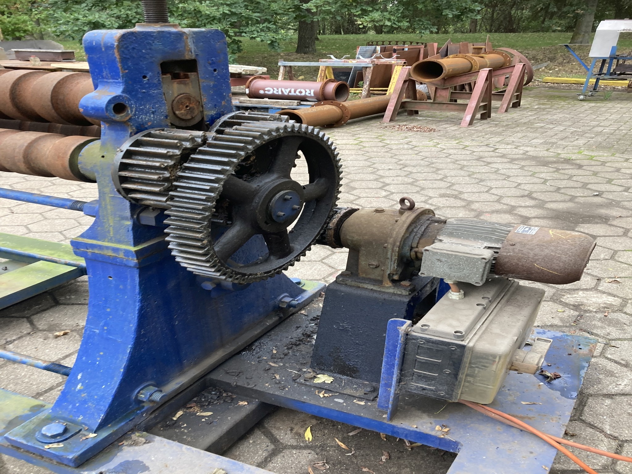 Various workshop equipment and vehicles from the port area-2