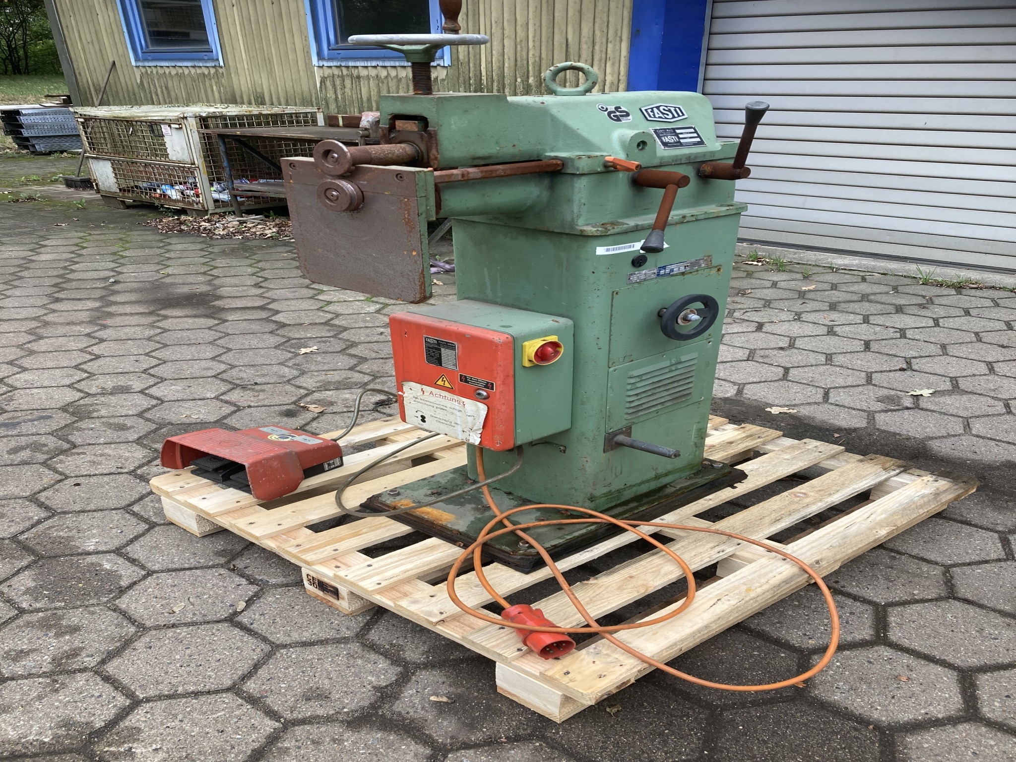 Various workshop equipment and vehicles from the port area-1