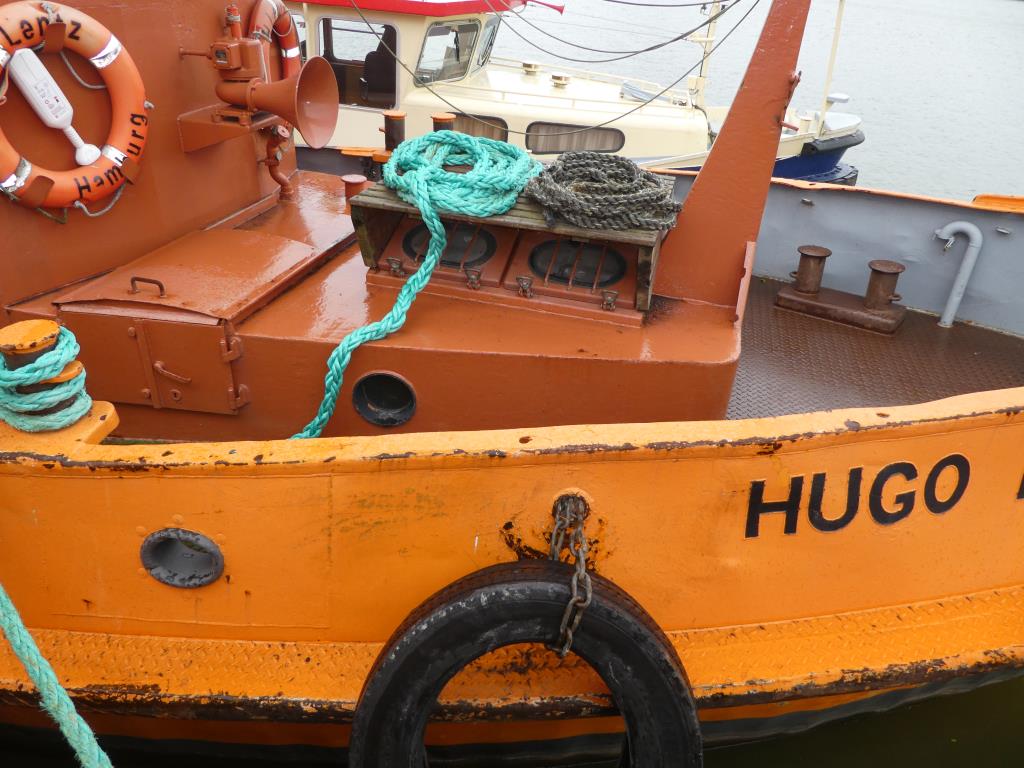 quebra-gelo/ rebocador motorizado bem conservado <br>"Hugo Lentz"-8