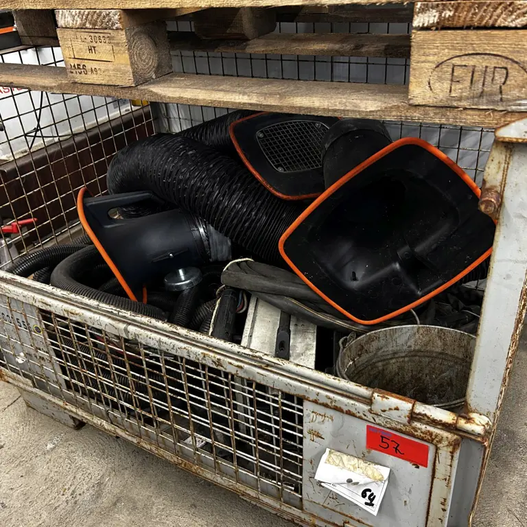 1 Posten Lasdampslangen + accessoires