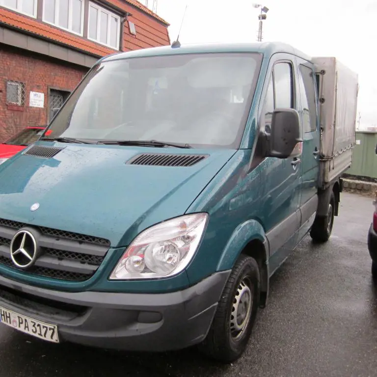 Camion DoKa caisse ouverte Daimler-Chrysler Sprinter 213 CDI