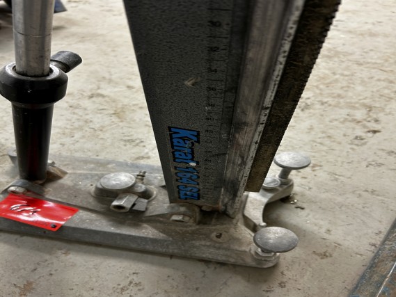 Working ship (direction finding boat) "Deepenschriewer IV" <br>and living barge "WS 3"-4