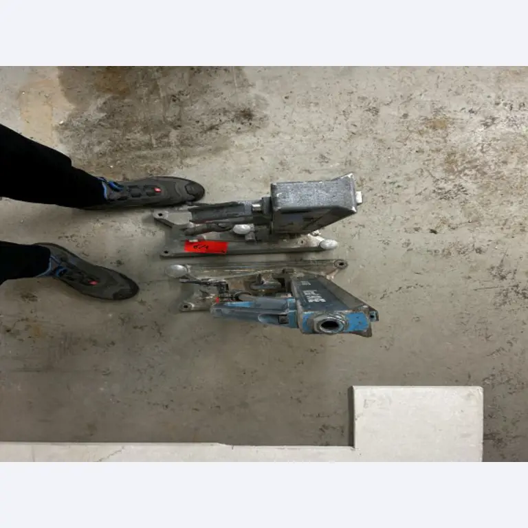 Working ship (direction finding boat) "Deepenschriewer IV" <br>and living barge "WS 3"-5