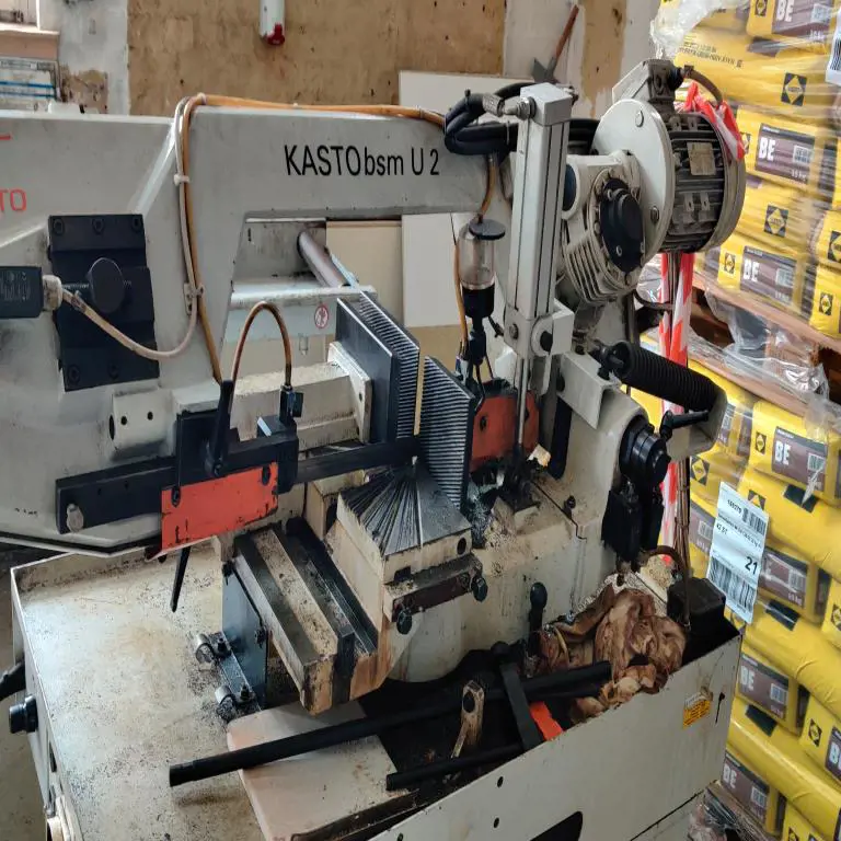 Band saw + roller conveyor Kasto bsm U2