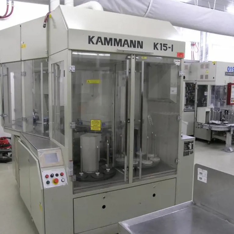 vollautom. Siebdruckmaschine Kammann 4,15,09 HS