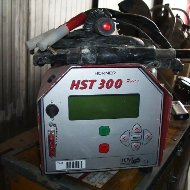 Kunststoff-Schweißgerät Hürner HST 300 print plus