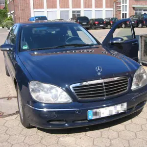 Coche Mercedes Benz S 320 L/ Accidente