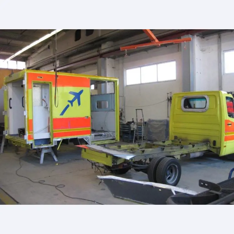 two well maintained ground handling de-icers-1
