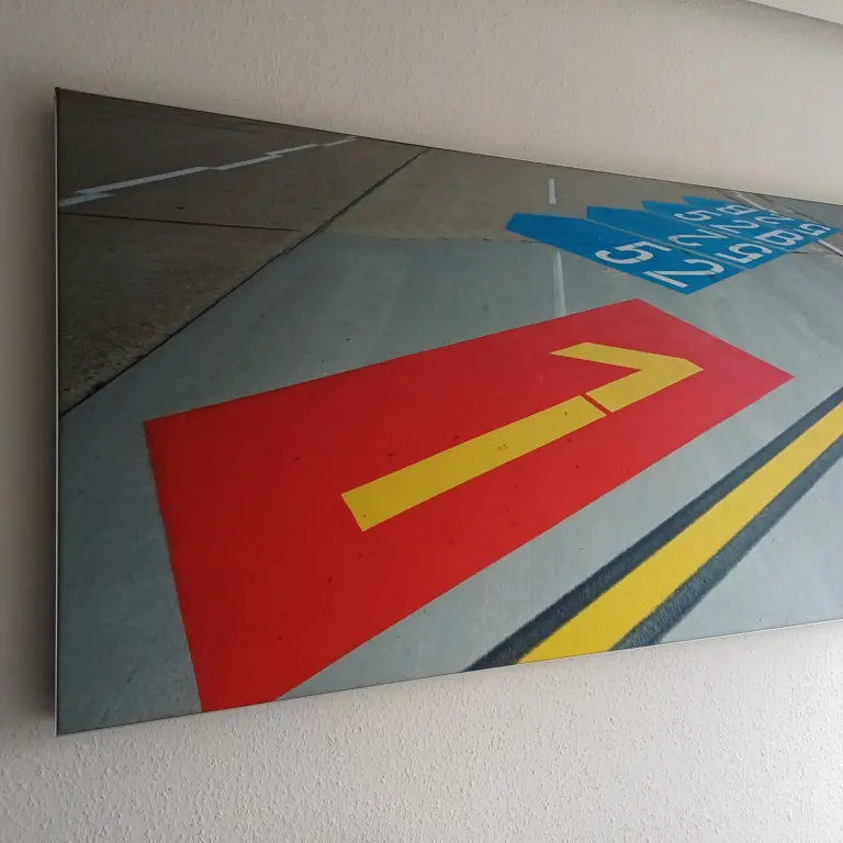 Wall mural with sound-absorbing core Sedus Mooia Acoustic Wall