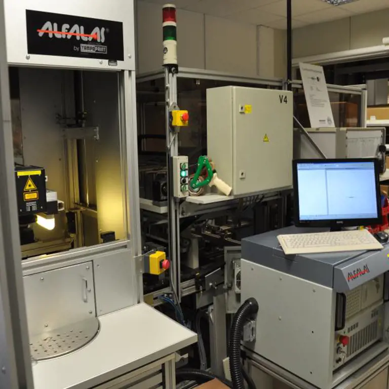 marking laser Tampoprint Alfalas