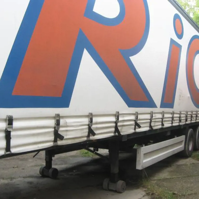 3-Achs-Sattelauflieger RiCö (ex Krone) MEGA-Curtainsider