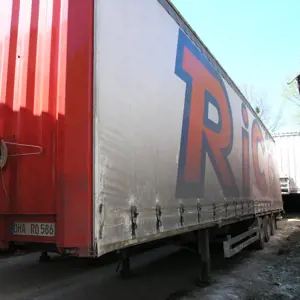 3-Achs-Sattelauflieger RiCö (ex Krone) MEGA-Curtainsider