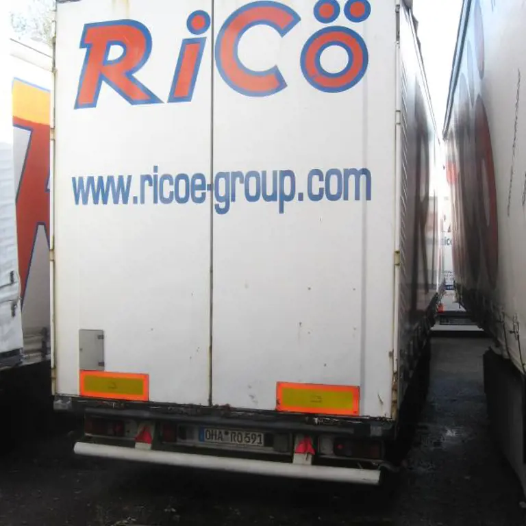 3-Achs-Sattelauflieger RiCö (ex Krone) MEGA-Curtainsider