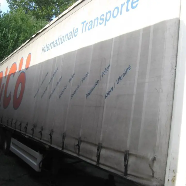 3-Achs-Sattelauflieger RiCö (ex Krone) MEGA-Curtainsider