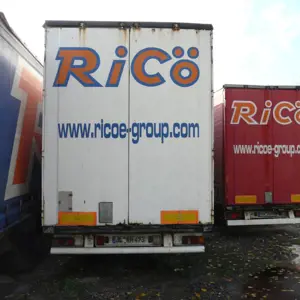 3-Achs-Sattelauflieger RiCö (ex Krone) MEGA-Curtainsider