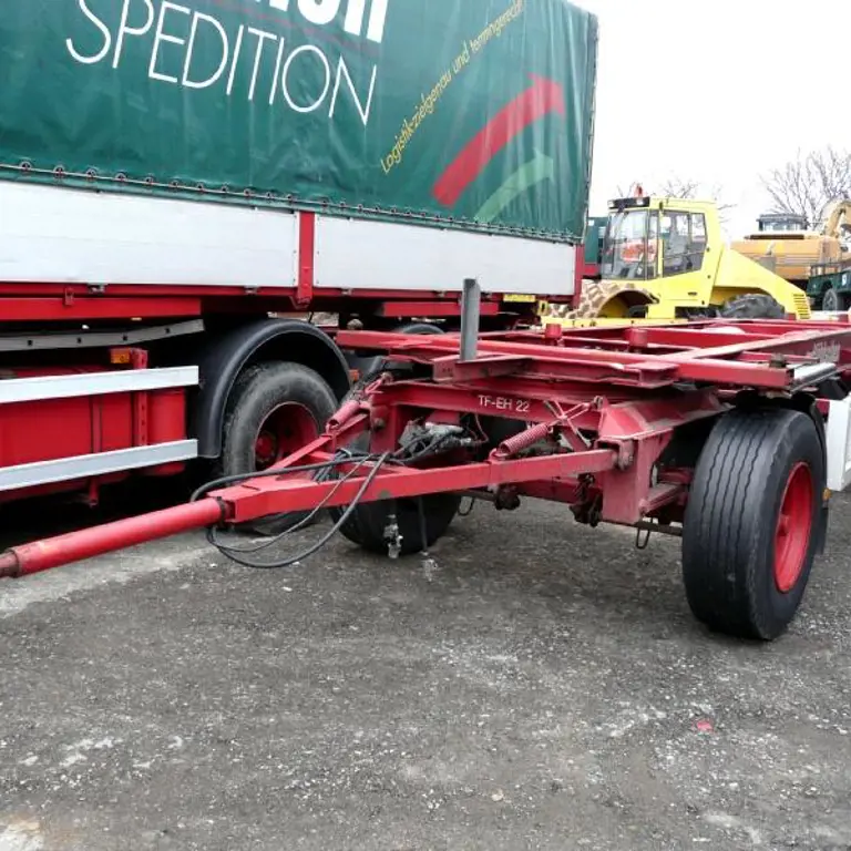 2-Achs-LKW-Anhänger / Wechselfahrgestell f. ATL 20 Krone AZW 18