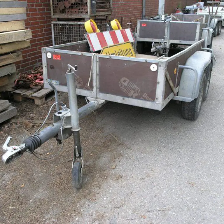 tandem trailer Barthau P 2000