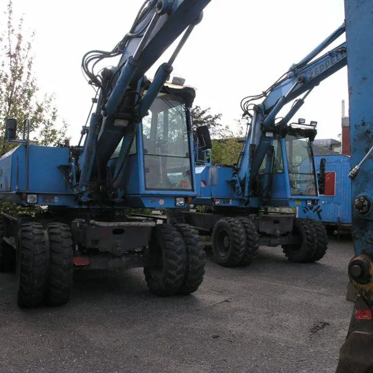 hydraulic mobile excavator Sennebogen ZM 15