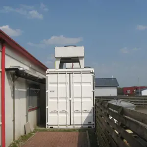 containerized NH3-(Ammoniac)-cooling machine in highcube box