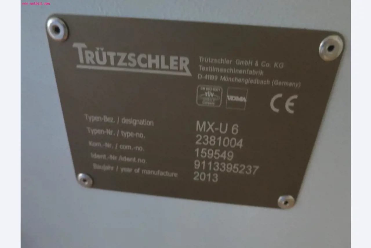 Máquinas dos sectores da fiação, tecelagem e tinturaria - Localização 79787 Lauchringen-2