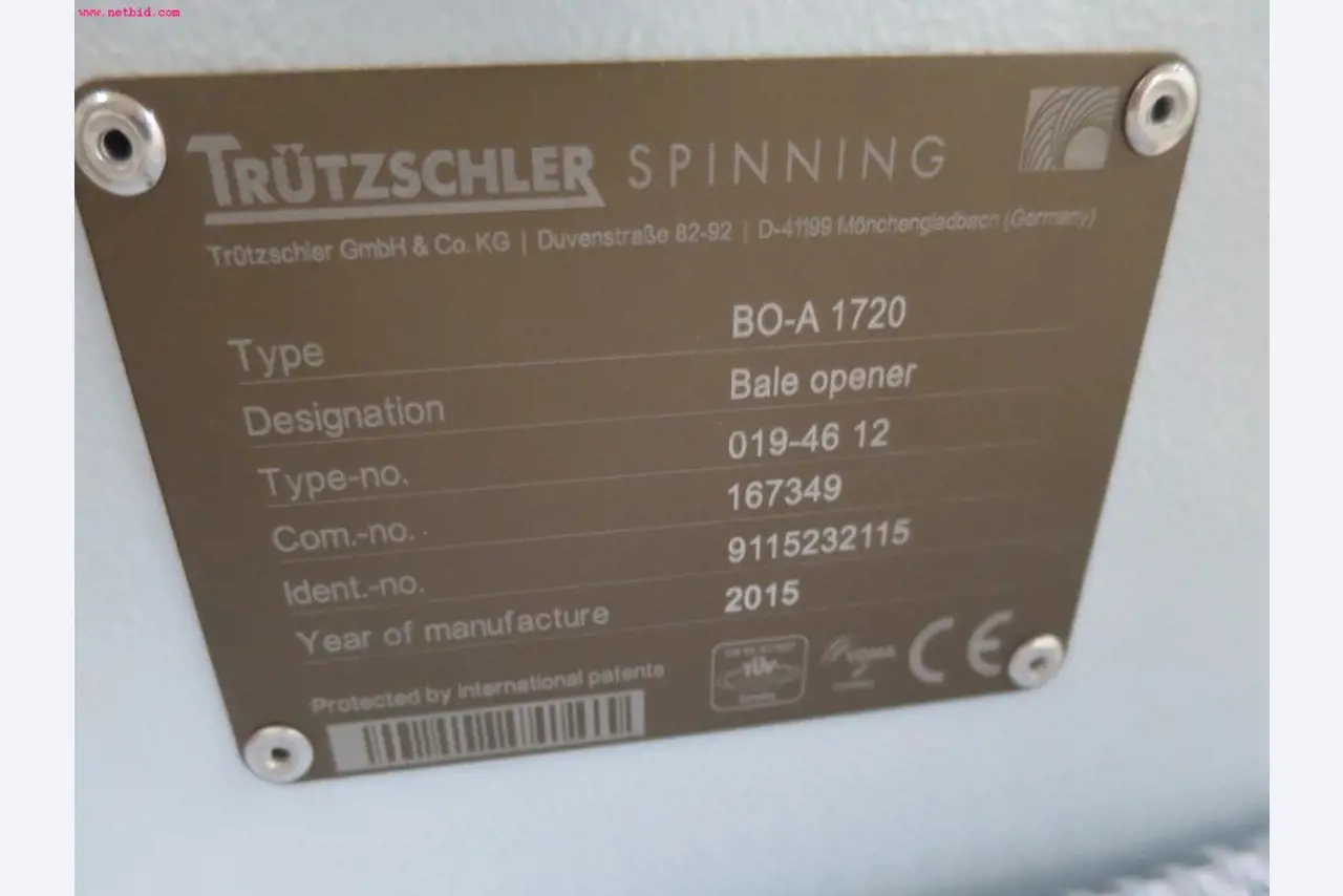 Máquinas dos sectores da fiação, tecelagem e tinturaria - Localização 79787 Lauchringen-5