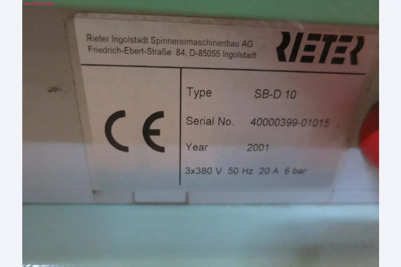 Máquinas dos sectores da fiação, tecelagem e tinturaria - Localização 79787 Lauchringen-2