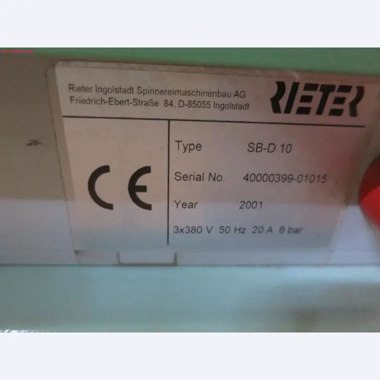 Máquinas dos sectores da fiação, tecelagem e tinturaria - Localização 79787 Lauchringen-2