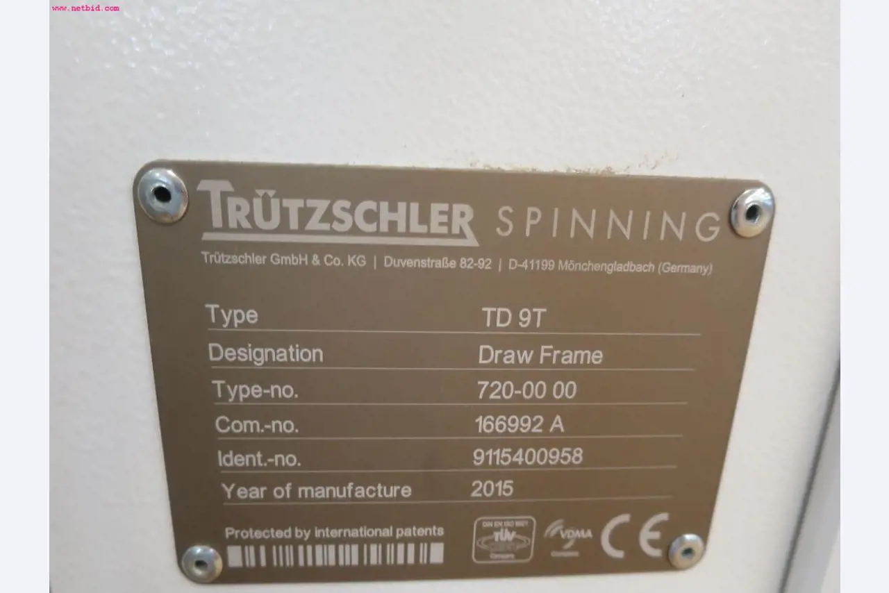 Máquinas dos sectores da fiação, tecelagem e tinturaria - Localização 79787 Lauchringen-2