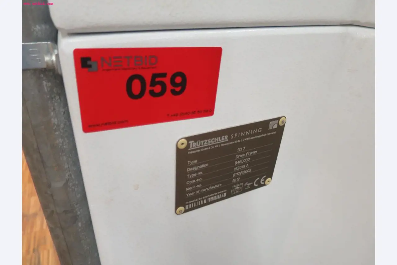 Máquinas dos sectores da fiação, tecelagem e tinturaria - Localização 79787 Lauchringen-2