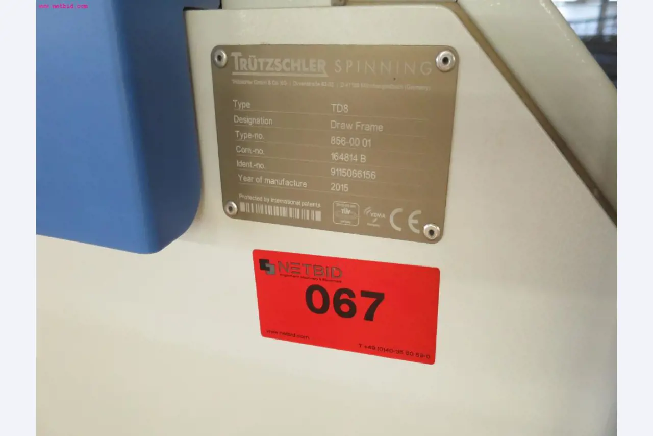 Máquinas dos sectores da fiação, tecelagem e tinturaria - Localização 79787 Lauchringen-2