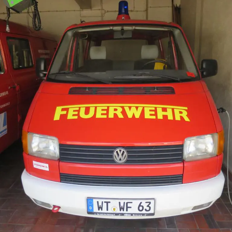 fire brigade personnel carrier vehicle VW