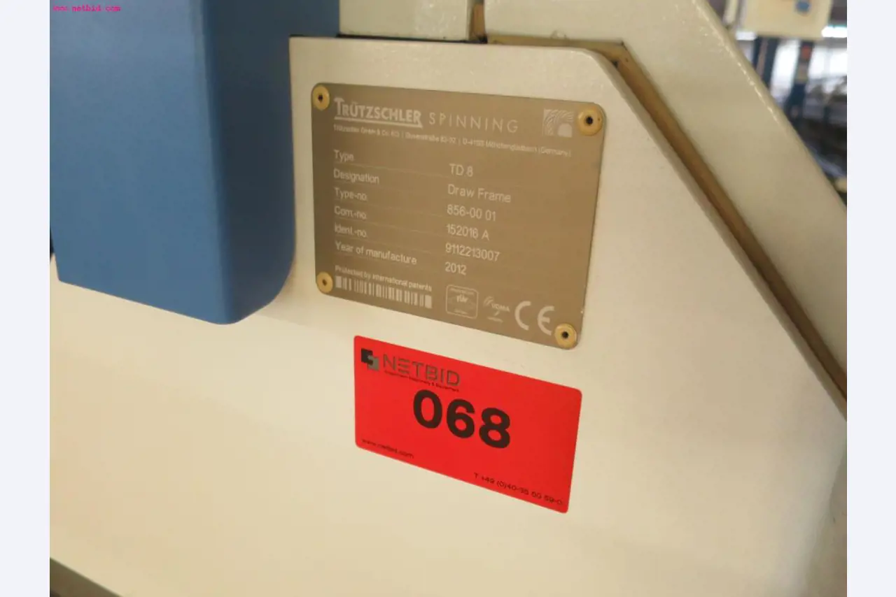 Máquinas dos sectores da fiação, tecelagem e tinturaria - Localização 79787 Lauchringen-2