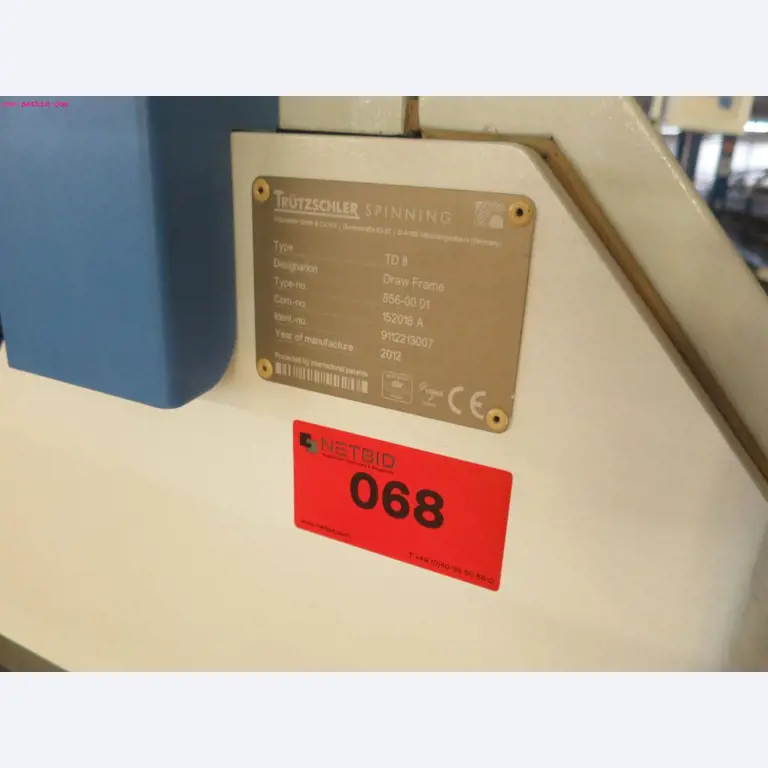 Máquinas dos sectores da fiação, tecelagem e tinturaria - Localização 79787 Lauchringen-2