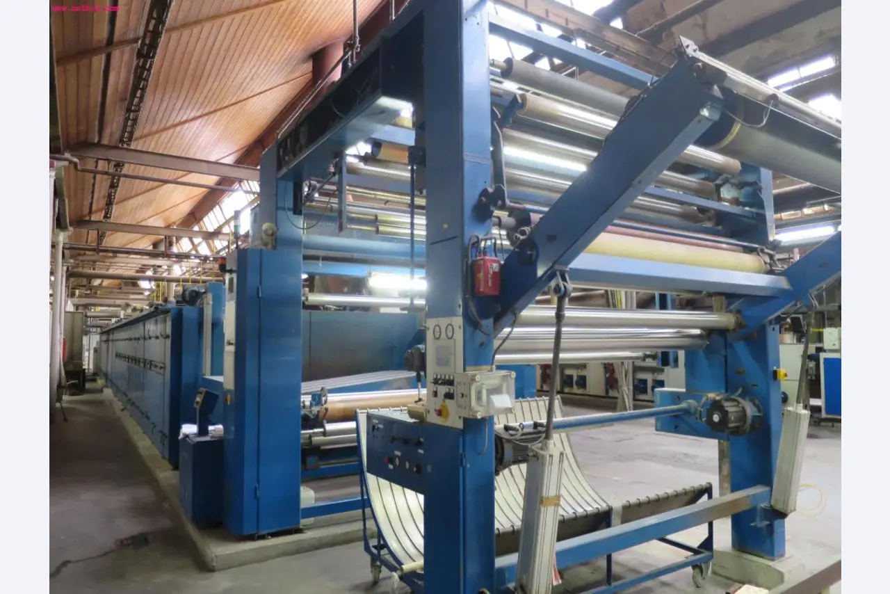 Comprehensive machinery from the sections pretreatment, dyeworks, finishing - Location 79541 Lörrach-4