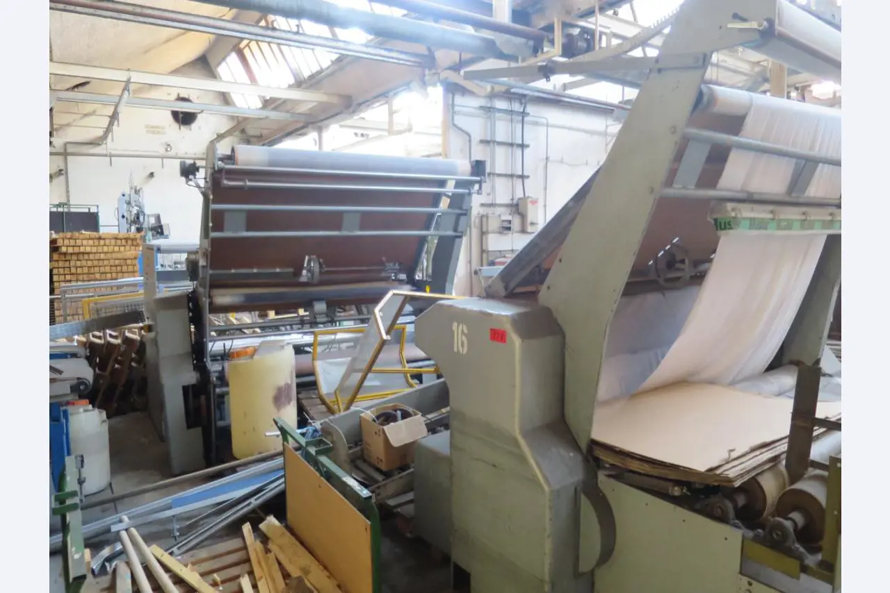 Comprehensive machinery from the sections pretreatment, dyeworks, finishing - Location 79541 Lörrach-1
